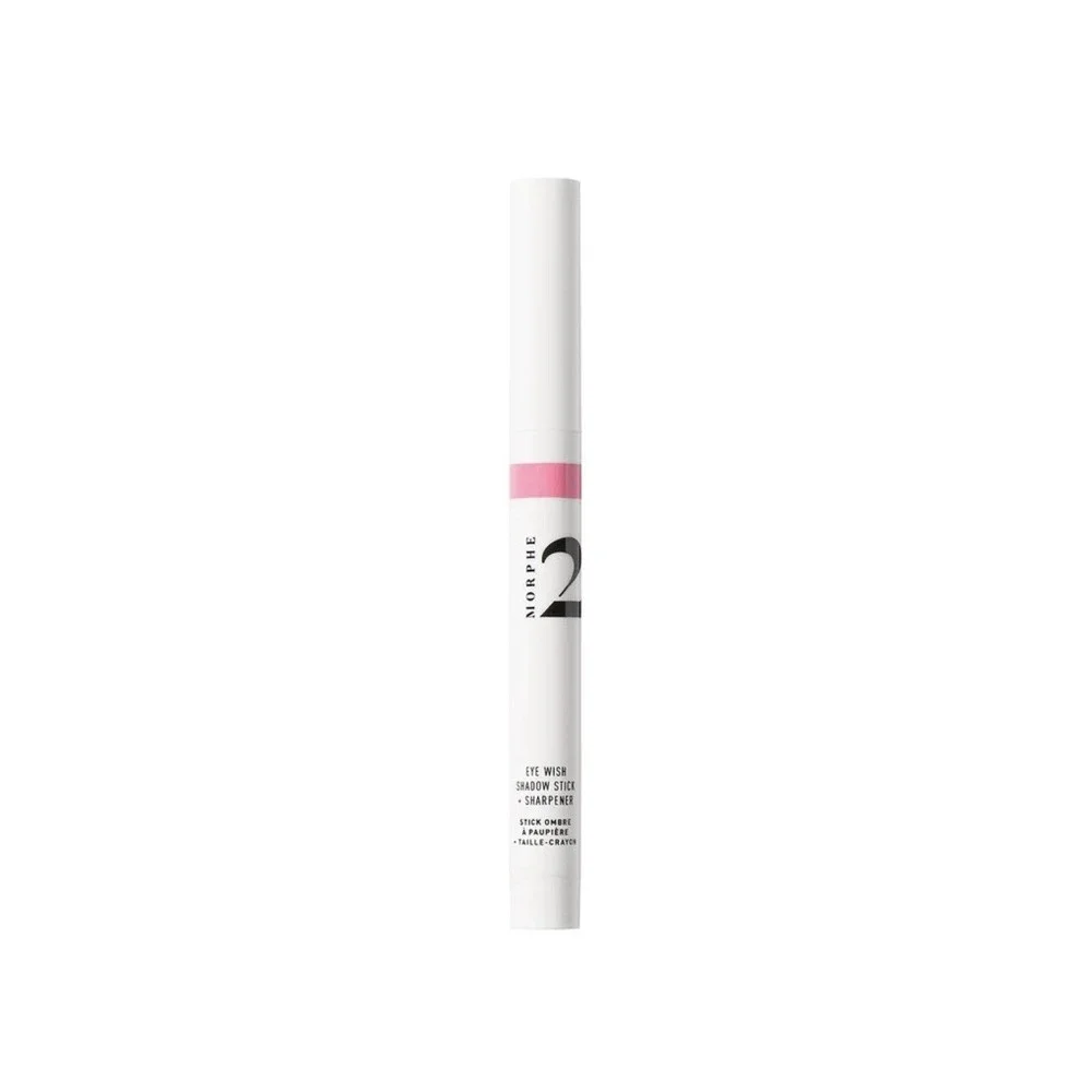 Morphe 2 Eye Wish Shadow Stick 2 Pack Bubblegum Pink Creamy Eyeshadow Sharpener